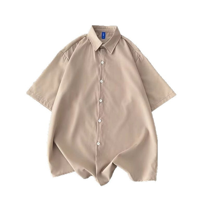 Summer Thin Half-Sleeve Shirt  Men’s Korean Style