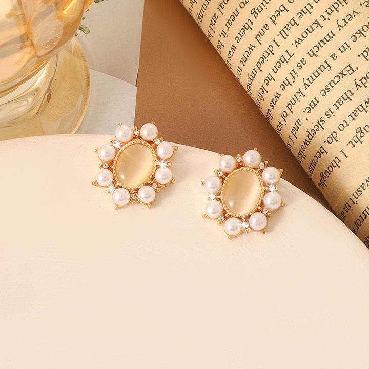 Korean Fashion Earrings Online Celebrity Live Streaming